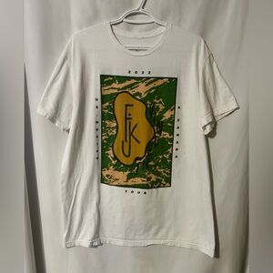 2022 FJK French Kiwi Juice Men’s White Graphic Tee